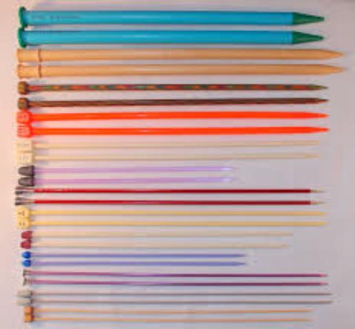 jenis ukuran jarum rajut